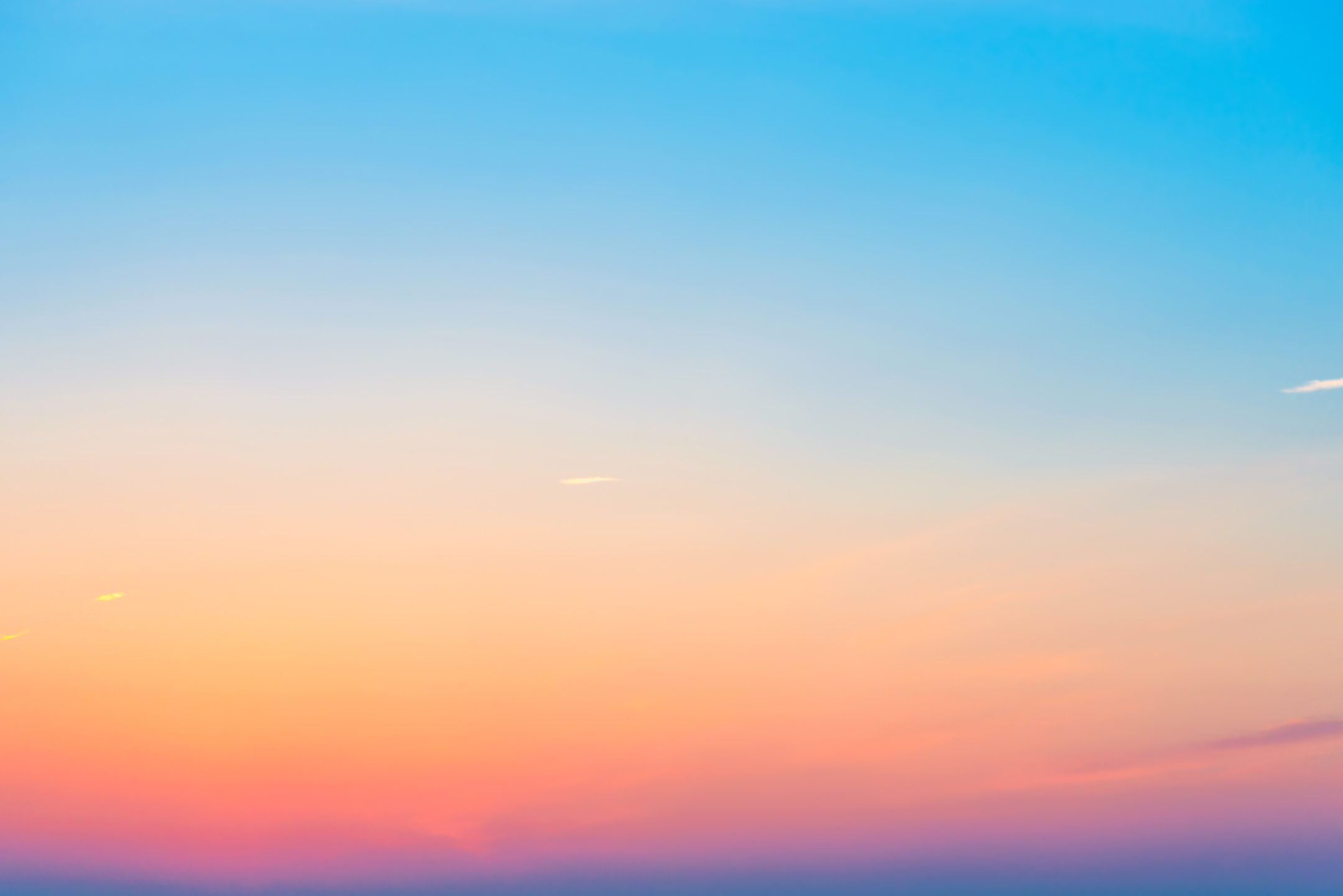 Sunset or Sunrise Colorful Sky